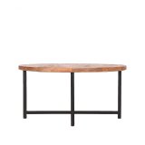 Salontafel Dex rough mangohout, 80 cm