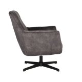Fauteuil Toby antraciet