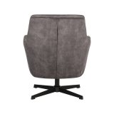 Fauteuil Toby antraciet