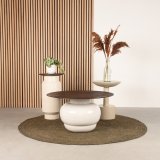 Salontafel Dim Mangohout Ivory