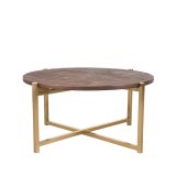 Salontafel Dox mangohout Espresso