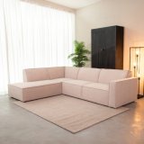 Hoekbank Kay Naturel schuim zitting naturel