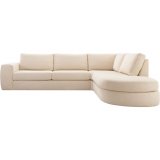 Hoekbank Azara HR i.c.m. traagschuim, beige