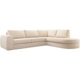 Hoekbank Azara HR i.c.m. traagschuim, beige