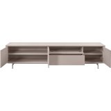 TV-meubel Famosa 228 cm grijs