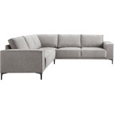 Hoekbank Calira polyether zitting grey