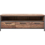 Tv-meubel Romaro  54 x 147 teak mix rough