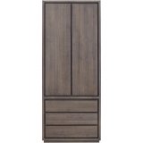 Opbergkast Lavio 210 x 86 grafiet