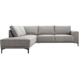 Hoekbank Calira polyether zitting grey