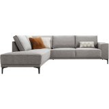 Hoekbank Calira polyether zitting grey