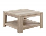 Salontafel Mocalto canyon oak, 80x80 cm