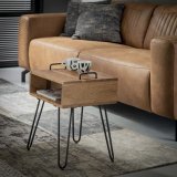 Nachtkastje Quadro Acacia naturel