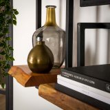 Wandplank edge 40cm / Massief acacia naturel