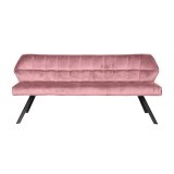 Eetkamerbank Raster 180 roze