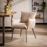 Eetfauteuil Lobby champagne