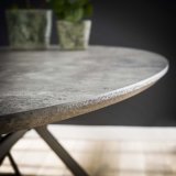 Eetkamertafel ovaal 200 grijs