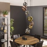 Hanglamp Stellar 7L oud zilver