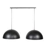 Hanglamp Dome 2x Ø60 charcoal