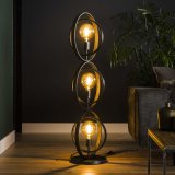 Vloerlamp 3L Turn around Charcoal