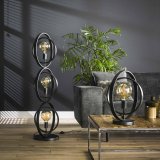 Vloerlamp 3L Turn around Charcoal