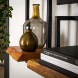 Wandplank edge 40cm / Massief acacia naturel