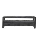 TV-meubel Newhaven 50 x 150 zwart