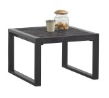 Salontafel Newhaven 60 x 60 zwart