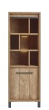 Kast Alva 188 x 63 orange teak