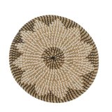 Wanddecoratie Adornos ø30 bruin