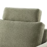 Hoekbank Flandria comfortschuim + HR-schuim zitting groen