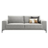 3-zitsbank Clanton polyether schuim zitting grey