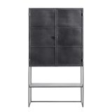 Opbergkast Orizone Zwart metaal