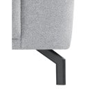 Hoekbank Bellanti Polyether zitting grijs