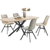 Deens ovale Eettafel Levado Naturel eiken