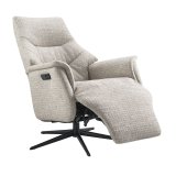 Relaxfauteuil Sanborn medium elektrisch verstelbaar beige