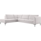 Hoekbank Arluno HR-schuim, silver