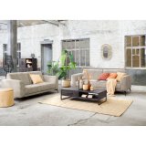 Salontafel Piastra mango zwart 1 lade 1 open vak