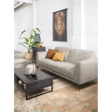 Salontafel Piastra mango zwart 1 lade 1 open vak