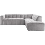 Hoekbank Vizela grijs
