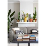 2,5 zitsbank Aveiro HR-schuim, plumb