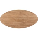 Eettafel Romaro ovaal 240 x 120 teak mix rough