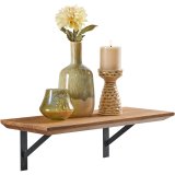 Wandplank Romaro b60 cm teak mix rough