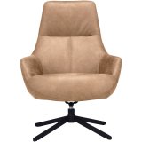 Draaifauteuil Kenmare microleder bull liver