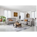 2,5 zitsbank Creon boxspring zitting grijs