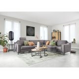 Hoekbank Creon HR-schuim dark grey