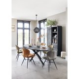 Eetstoel Maleo antraciet