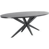 Eettafel Mascaro ovaal 220 x 120 cm