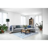 Hoekbank Gulnare polyetherschuim zitting grijs