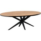 Eettafel Mascaro ovaal 250 x 128 mango