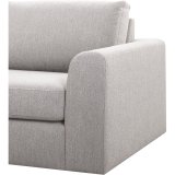 Hoekbank Arnad HR-koudschuim, steel